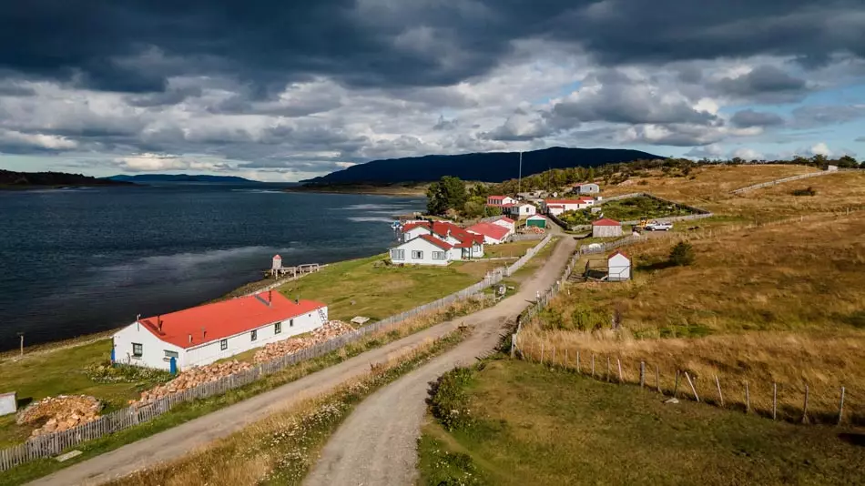 La ferme des Bridges aujourd'hui, l'Estancia Haberton