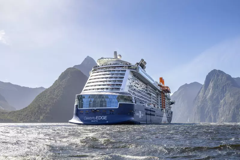 Celebrity Edge en navigation