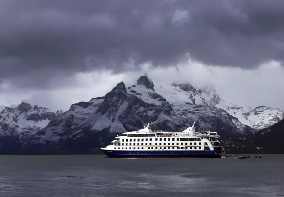Stella Australis en navigation