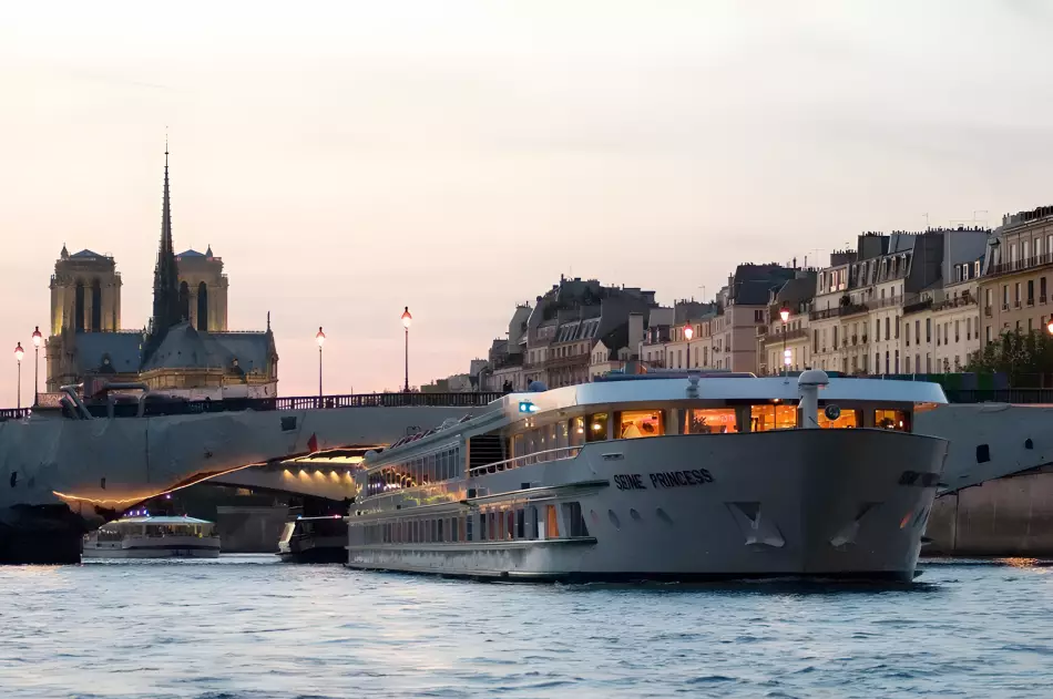 MS Seine Princess en navigation