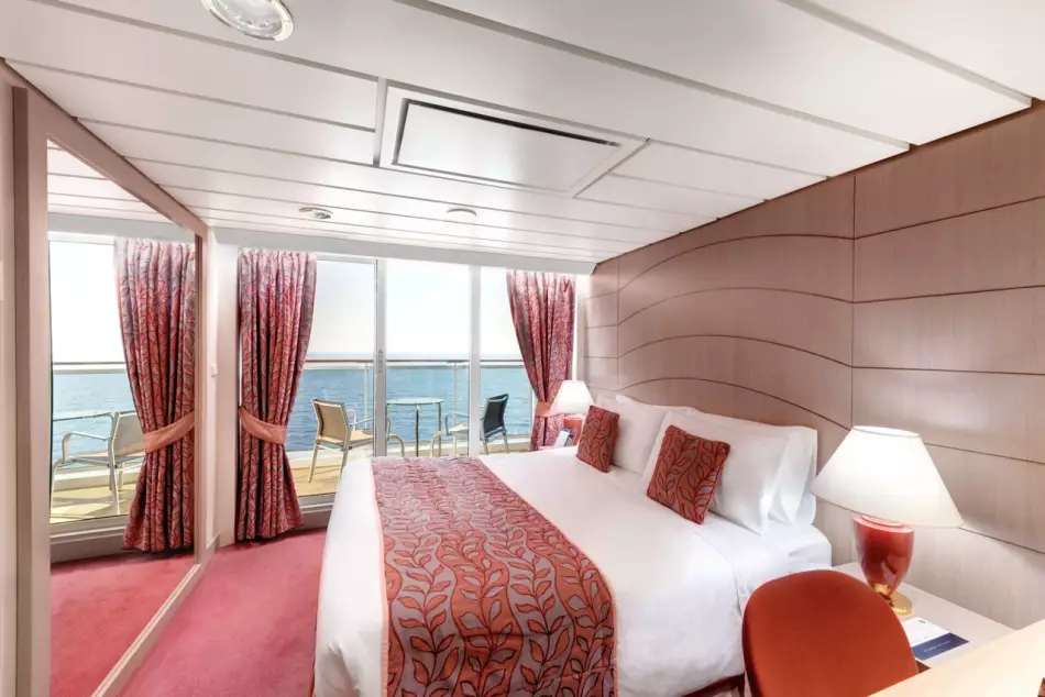 Cabine balcon du MSC Opera