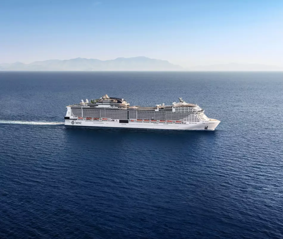 MSC Virtuosa en navigation