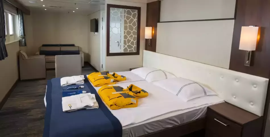 Exemple de cabine double Ocean adventurer