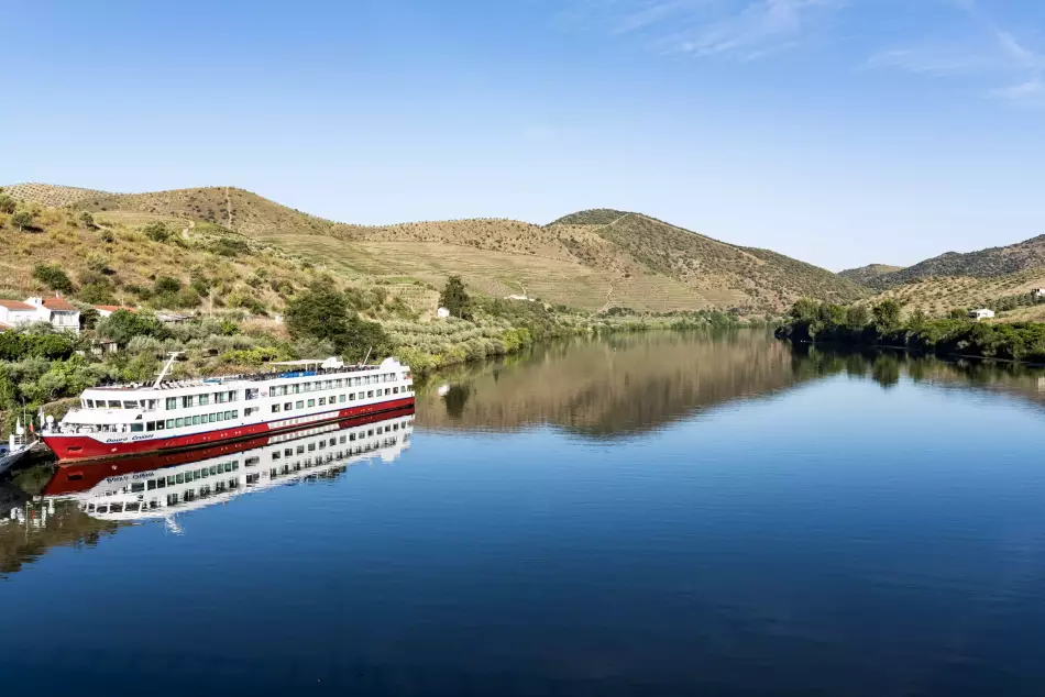 Douro Queen a quai sur le Douro