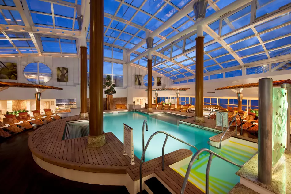 Solarium du Celebrity Infinity