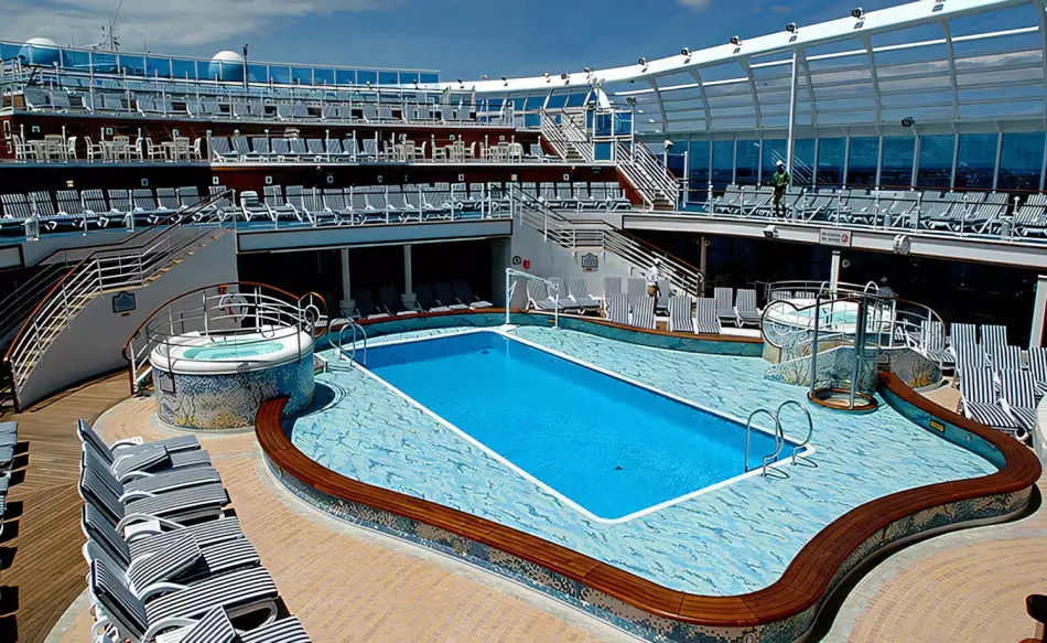 Piscine du pont soleil, Crown Princess