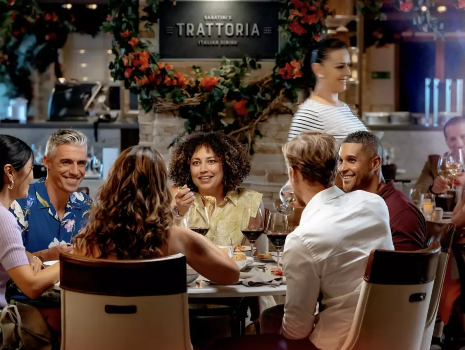 Sabatinis restaurant, Crown Princess