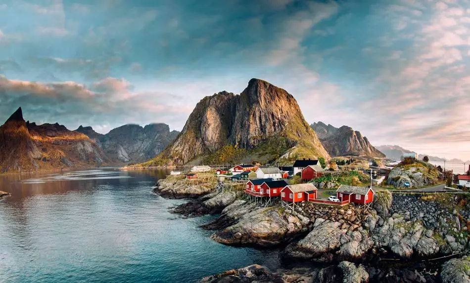 Les îles Lofoten, Norvège