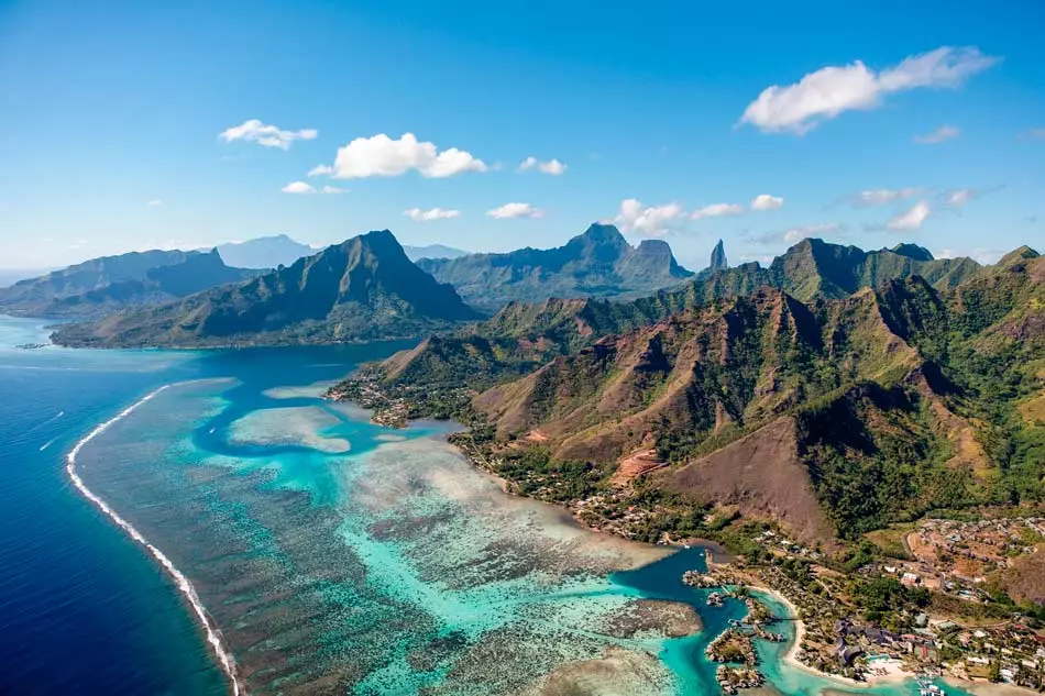 L'île de Moorea en Polynésie française