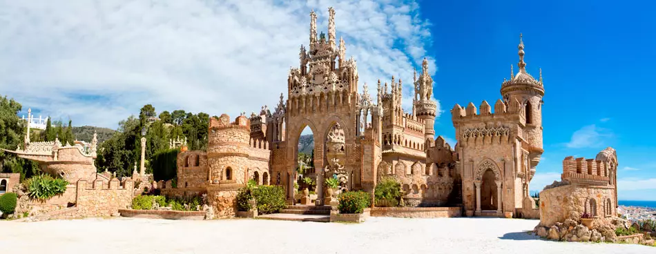 Château de Colomares à Benalmádena en Espagne