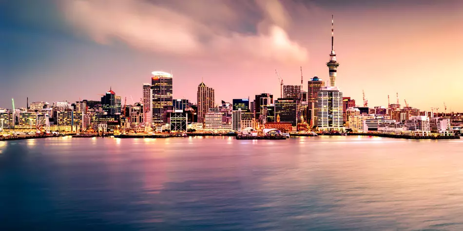 Auckland de nuit