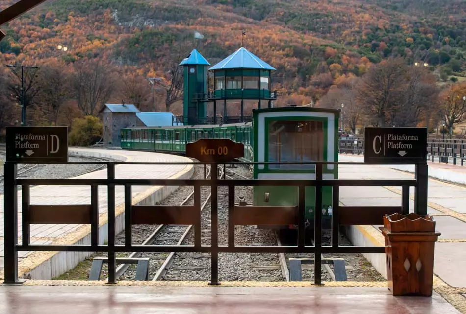 La gare du train du bout du monde