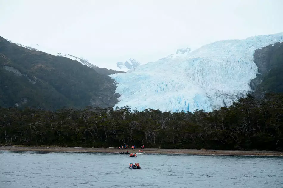 Exploration du glacier Aguila