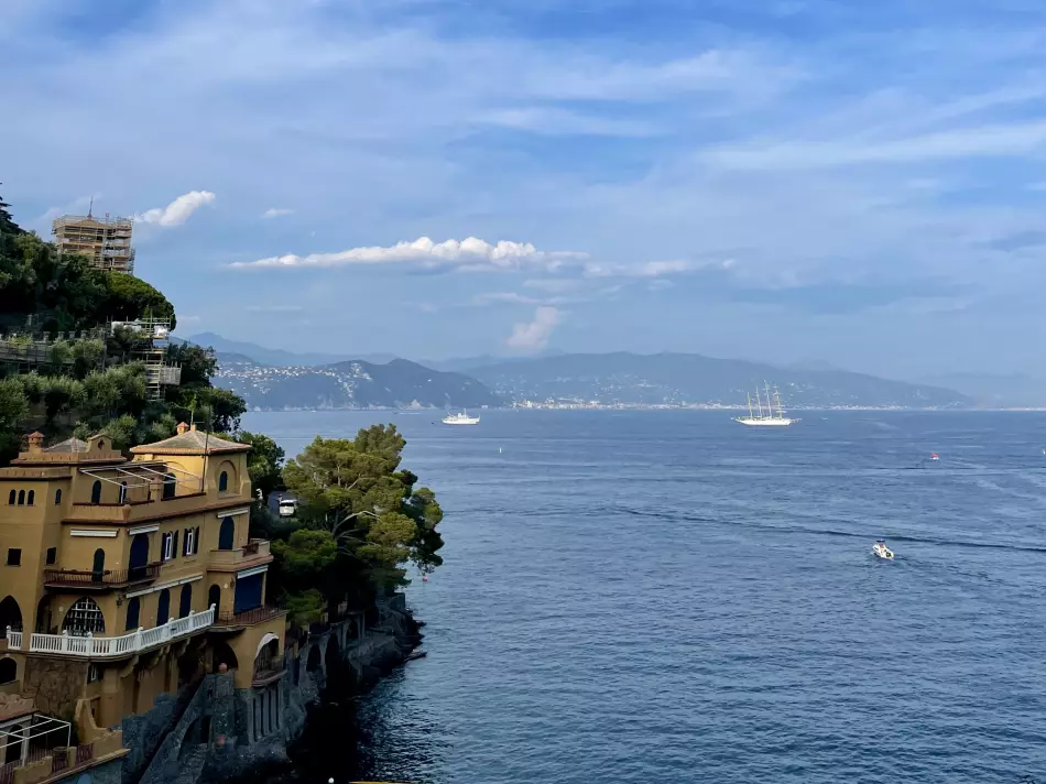 Vue sur le Star Flyer, Portofino