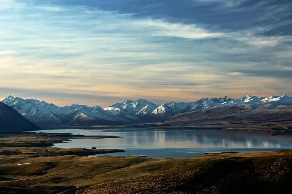 lac Tekapo, Nouvelle-Zélande