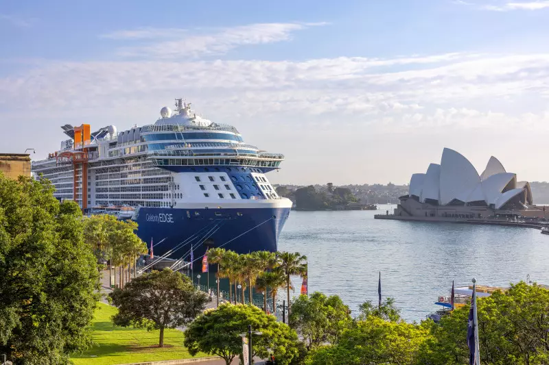 Celebrity Edge a quai