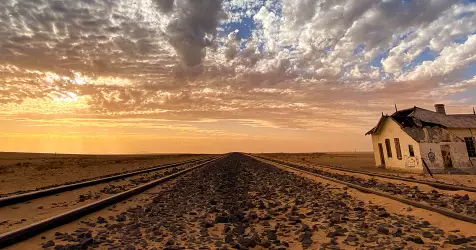 Circuit en train en Afrique