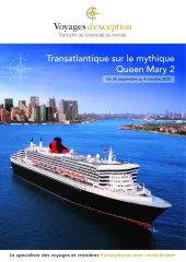 La croisière sur le Queen Mary 2 : Mythique transatlantique