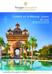 Croisière au Laos sur le Mékong avec conférences (2025)