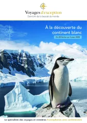 À la conquête des terres polaires d'Antarctique