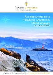 Croisière en Terre de Feu et en Patagonie : Argentine, Chili & Uruguay