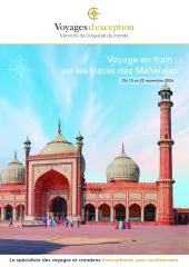 Voyage en train : sur les traces des Maharajas