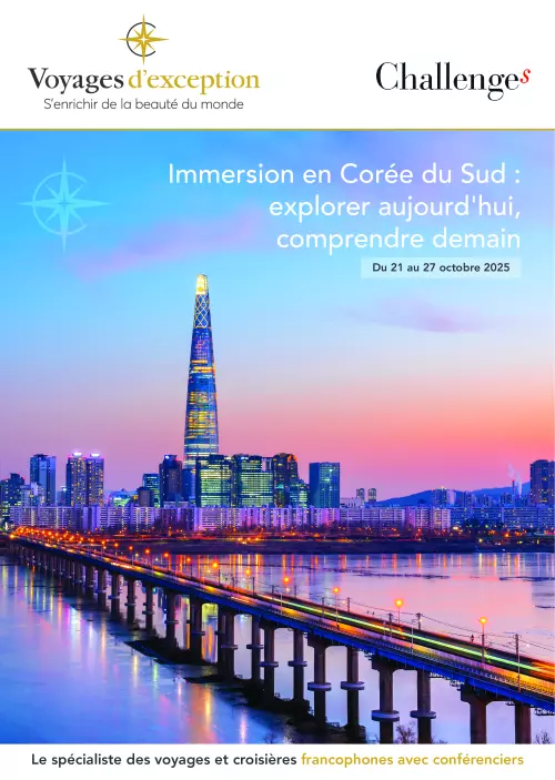 Brochure Immersion en Corée du Sud : Explorer aujourd'hui, comprendre demain