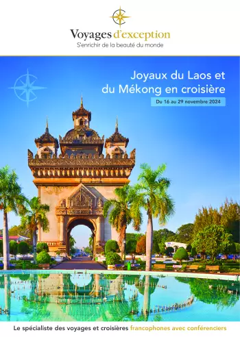 Couverture de la brochure du voyage Joyaux du Mékong et du Laos