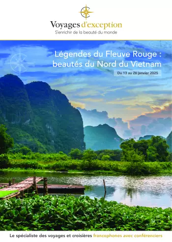 Couverture de la brochure du voyage Légendes du fleuve Rouge: splendeurs du nord du Vietnam