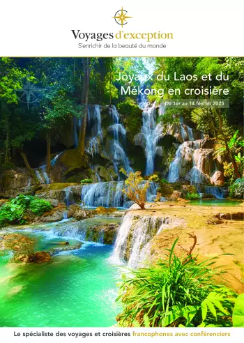 Couverture de la brochure du voyage Joyaux du Mékong et du Laos en croisière