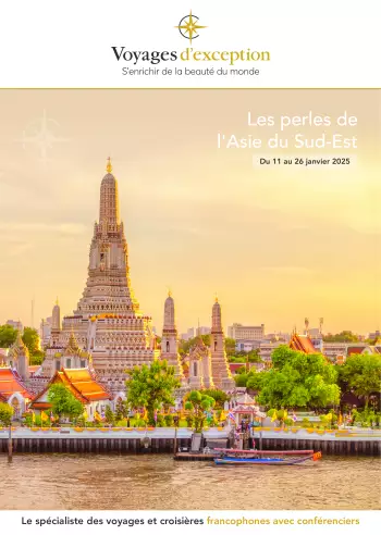 Couverture de la brochure du voyage Les perles de l'Asie du Sud-est