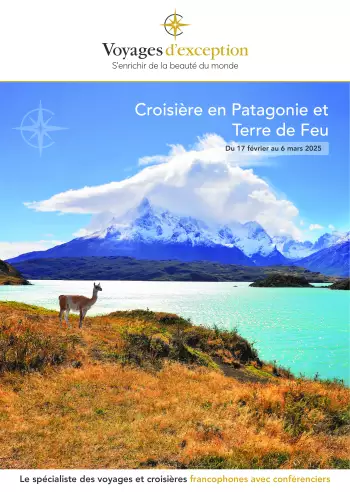 Couverture de la brochure du voyage Patagonie et Terres australes : croisière en Argentine et au Chili