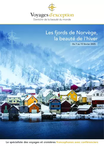 Couverture de la brochure du voyage Les Fjords de Norvège, la beauté de l'hiver