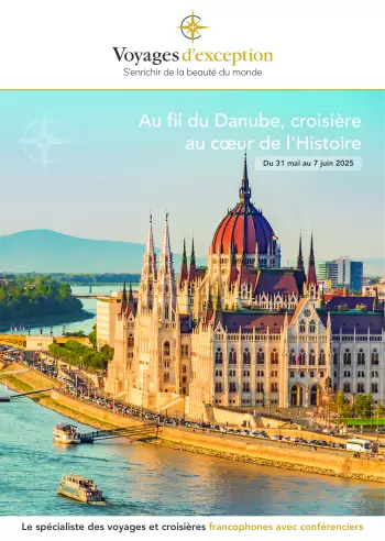 Couverture de la brochure du voyage Au fil du Danube, croisière au cœur de l'Histoire