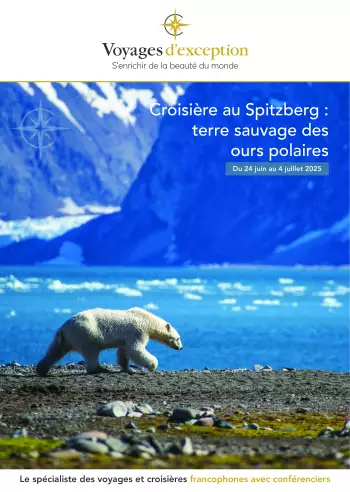 Couverture de la brochure du voyage Croisière au Spitzberg : Terre sauvage des Ours Polaires