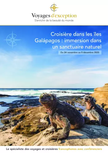 Couverture de la brochure du voyage Croisière dans les Îles Galápagos : Immersion dans un sanctuaire naturel