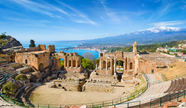 Jour 4 : Taormina I Visite de la ville et du théâtre