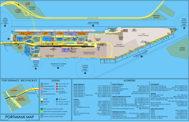 RCCL un nouveau terminal à Miami pour accueillir les paquebots géants